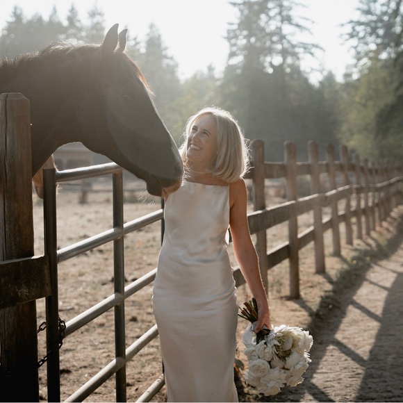 Maison Margiela Hammered Satin Gown size 38 - Picture 12 of 12